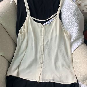 Hyfve Ivory Scalloped Camisole - L